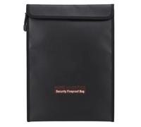 Borsa portadocumenti ignifuga certificata UL, organizer per documenti impermeabile con cerniera di sicurezza, borsa termoisolante resistente al fuoco