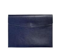 Borsa portadocumenti in pelle, organizer for documenti da ufficio | Contiene in modo sicuro documenti, contratti, fatture e pacchetti di dati(Color6-A4)
