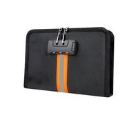 Borsa portadocumenti non infiammabile e impermeabile, gancio combinato per evidenziare l'ultima sicurezza contro fiamme e pericoli d'acqua in varie impostazioni, scomparti multipli non infiammabili