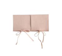 Borsa portagioielli 5 pezzi sacchetti in microfibra blu con coulisse in velluto for gioielli, collane, anelli, organizer, bomboniere, caramelle, cosmetici(Color-11,6x6cm)