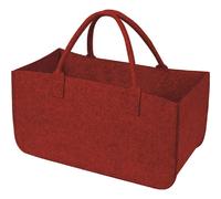 Borsa portalegna in feltro Vigor da 46 l carico max 20 kg grosso Rosso