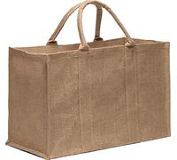 BORSA PORTALEGNA LEGNA DA ARDERE IN JUTA 75LT 64x29x49CM CARICO MAX 20KG.