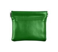 Borsa portamonete da donna in pelle tinta unita verde scuro tinta unita borsa comoda per il periodo di trucco per uomo donna viaggio, verde scuro Tinta unita Pure Plain, 1 size
