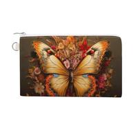 Borsa portamonete farfalla borsa in tela alla moda borsa portadocumenti borsa per trucco per uomo donna, stile, taglia unica, borsa per monete, Stile, En storlek, Portamonete