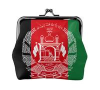 Borsa portamonete versatile con stampa bandiera dell'Afghanistan, mini portafoglio carino per ogni occasione
