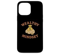 Borsa portamonete Wealthy Mindset Brain Custodia per iPhone 13 Pro Max