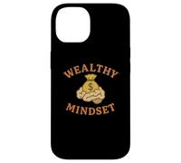 Borsa portamonete Wealthy Mindset Brain Custodia per iPhone 14