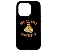 Borsa portamonete Wealthy Mindset Brain Custodia per iPhone 15 Pro