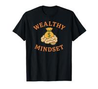 Borsa Portamonete Wealthy Mindset Brain Maglietta