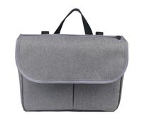 Borsa portaoggetti a 3 scomparti, grande capacità, impermeabile, spessa, in tessuto Oxford, robusta, con maniglia laterale, for sedia a rotelle, accessori Borsa per sedia a rotelle(Grey)