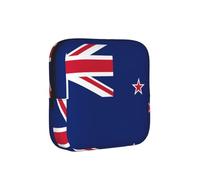 Borsa portaoggetti a prova di periodo con bandiera della Nuova Zelanda, custodia da viaggio per assorbenti igienici, custodia discreta per borsa da ufficio
