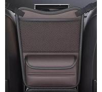 Borsa Portaoggetti Appendere Sedile Anteriore per Dacia Dokker/Duster/Jogger/Lodgy/Logan/Sandero/Solenza/Spring, Multifunzionale Organizer Sedile Auto Centrale Portaoggetti Auto,D Brown