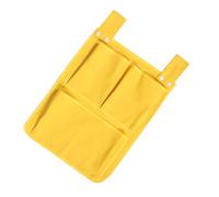 Borsa Portaoggetti Appesa per Culla in Canvas, Piccola Gialla