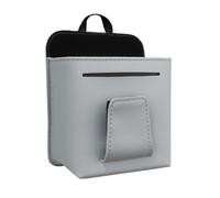 Borsa Portaoggetti Auto in Pelle | Organizzatore per Bocchette d’Aria | Tasca per Occhiali, Chiavi, Carte e Monete | 11x9,5x5,5cm Accessorio Universale per Auto