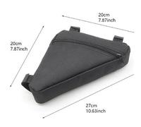Borsa Portaoggetti Bici Triangolo Impermeabile Oxford 3 Cinghie Design per Telai