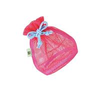 Borsa portaoggetti cava con chiusura a coulisse, leggera e traspirante, borsa da viaggio per una facile organizzazione borsa in rete, 05 Rosa Rosso, Bellezza di massa