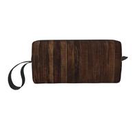 Borsa portaoggetti con stampa a righe, portatile, semplice, portatile, borsa da viaggio con cerniera, per riporre oggetti quotidiani, strumenti, cosmetici, articoli da toeletta e così via, Come nella