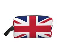 Borsa portaoggetti con stampa della Repubblica Dominicana, borsa da toilette da viaggio resistente, accessorio da imballaggio in tela portatile per tutti i giorni, palestra e viaggi, Bandiera