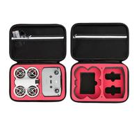 Borsa portaoggetti Custodia per il trasporto per DJI Neo Fly More Combo accessori, Borsa da viaggio EVA Borsetta Anti-graffio Anticaduta Custodia protettiva (rosso+nero)