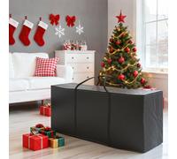 Borsa Portaoggetti da 720L con 2 Cerniere e Maniglie, in Tessuto Oxford 6D, 175x55x75 cm, Nero