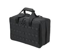 Borsa portaoggetti da campeggio, resistente e impermeabile, 46 l, per esterni, escursionismo, spiaggia, picnic, fine settimana, grigliate, viaggi, vasellame e fornello