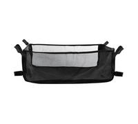 Borsa portaoggetti da mettere sotto il tavolo, con cinghie adesive, 56 x 56 x 20 cm, leggera, pieghevole, a rete, per campeggio, escursionismo, picnic