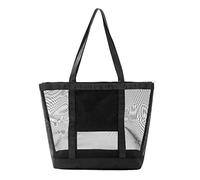 Borsa portaoggetti da palestra, da doccia, portatile, da viaggio, perfetta per dormitori universitari, Nero