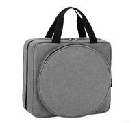 Borsa portaoggetti da ricamo, con scomparti di fissaggio per organizzare punto croce e uncinetto, organizer per uncinetti in tessuto Oxford