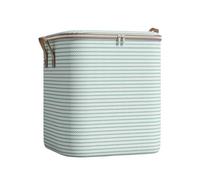 Borsa portaoggetti di grande capacità in materiale non tessuto, può essere utilizzata per riporre trapunte, vestiti e giocattoli.(Green,S)