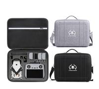 Borsa portaoggetti di grande capacità per DJI Lito X1, custodia in nylon resistente agli urti e alle cadute, custodia protettiva per telecomando RC2 o RCN3 e altri accessori, Nero , Borsa portaoggetti