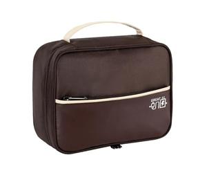 Borsa portaoggetti elettronica con cerniera bidirezionale e maniglia, organizer for cavi portatile multifunzionale for uso domestico Organizer Cavi(Cafe)
