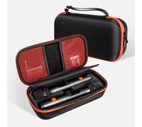 Borsa Portaoggetti EVA Nera per JBL Party Box Doppio Microfoni Wireless 25x18x7,