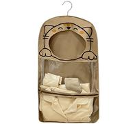 Borsa Portaoggetti Impermeabile da Appendere con Grande Capacità e Ganci da Mon