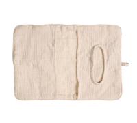 Borsa portaoggetti in morbido cotone per neonati con binari per lettini che forniscono un rapido accesso all'essenziale durante la cura notturna sacchetti lavabili per bambini