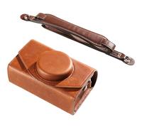 Borsa portaoggetti in pelle SmallRig 5986 per Fujifilm X-E5 / X100VI, marrone