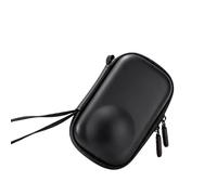 Borsa portaoggetti in PU, mini custodia da viaggio per Insta360 X6 | organizer rigido per fotocamera, custodia da trasporto, supporto, copertura portatile, custodia con doppia cerniera