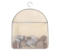 Borsa portaoggetti in rete a tre sezioni con gancio in metallo, per porte e pareti o armadi, per migliorare l'accessibilità e ridurre i tempi di ricerca (1 pezzo)