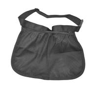 Borsa portaoggetti in rete nera con porta palline da tennis per esercizi di
