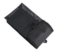 Borsa portaoggetti in rete resistente per immersioni subacquee, con robusta fibbia e chiusura per la sicurezza degli attrezzi (giallo)
