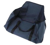 Borsa portaoggetti in tela per legna da ardere, per camino, resistente, con materiale impermeabile, resistente ai graffi, per raccolta legno (grigio)