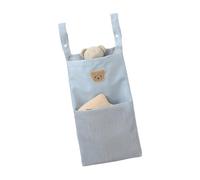 Borsa portaoggetti leggera con scomparti ventilati, ganci resistenti per culla, biancheria da letto, bottiglie, pieghevole, in poliestere, adatta ai viaggi