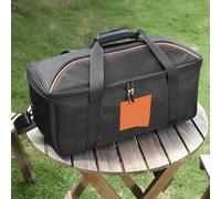 Borsa portaoggetti leggera in nylon nero per JBL BOOMBOX4 con tracolla
