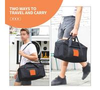 Borsa portaoggetti leggera in nylon nero per JBL BOOMBOX4 con tracolla