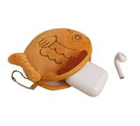 Borsa portaoggetti multifunzionale Carino Pesce Moneta Portachiavi Borsa per cuffie Peluche Animali Marini Portafogli Portamonete Con Cerniere Peluche Cambiamento Borsa Con Cerniere Per Ragazze Cuffia