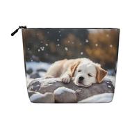 Borsa portaoggetti multifunzionale per cosmetici, da viaggio, d'affari, per casa, con cerniera, impermeabile, di grande capacità, per cani sulla roccia