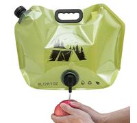 Borsa portaoggetti per acqua - Borsa pieghevole per acqua, 8 l, portatile, erogatore d'acqua con beccuccio, trasportino liquido da campeggio, serbatoio di idratazione per escursionismo, di