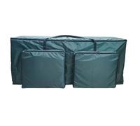 Borsa portaoggetti per albero delle vacanze, organizer sempreverde artificiale per la conservazione stagionale, materiale rinforzato con manici, facile trasporto, mantiene ordinate ghirlande ornamenti