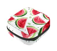 Borsa portaoggetti per assorbenti igienici, anguria 1817, borsa per kit per il primo ciclo mestruale per ragazze e donne, sacchetto per coppetta mestruale femminile borse per tamponi mestruali Holde