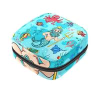 Borsa portaoggetti per assorbenti igienici, astronave astronave Dark Space First Period Kit Bag per ragazze e donne, sacchetto per coppetta mestruale Femminile Borse per tamponi mestruali Holde,