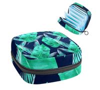 Borsa portaoggetti per assorbenti igienici, astute volpi che guardano te arancione modello primo ciclo borsa per ragazze e donne, sacchetto per coppette mestruali femminili borse per tamponi mestruali
